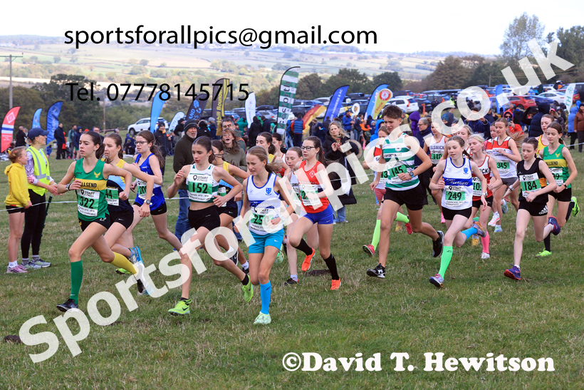 Girls Under-16s 2026 NEHL Eltringham, Mickley, Northumberland. Photo: David T. Hewitson/Sports for All Pics
